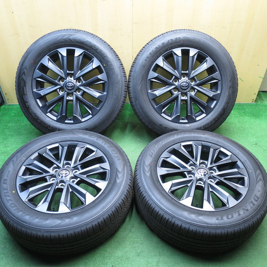 新車外し！24年★トヨタ ランクル 250 ZX 純正 265/60R20 ダンロップ グラントレック PT22 20インチ PCD139.7/6H★5041802KKノ