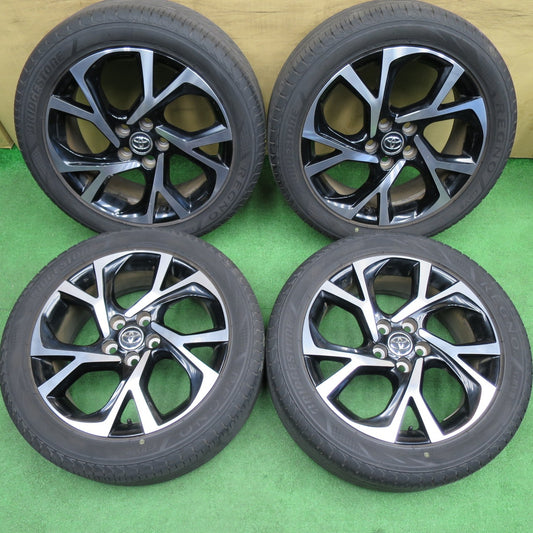 バリ溝！23年！9.5分★トヨタ CH-R 純正 225/50R18 ブリヂストン レグノ GRV2 18インチ CHR PCD114.3/5H★6030801NKノ