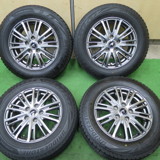バリ溝！23年！キレイ！9.5分★スタッドレス 195/65R15 ブリヂストン ブリザック VRX2 Fang ファング 15インチ PCD114.3/5H★5070101TTス