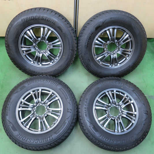 バリ溝！23年！キレイ！9.5分★スタッドレス 265/65R17 ブリヂストン ブリザック DM-V3 BAZALT X TYPE2 バザルト タイプ2 17インチ PCD139.7/6H★6040708イス