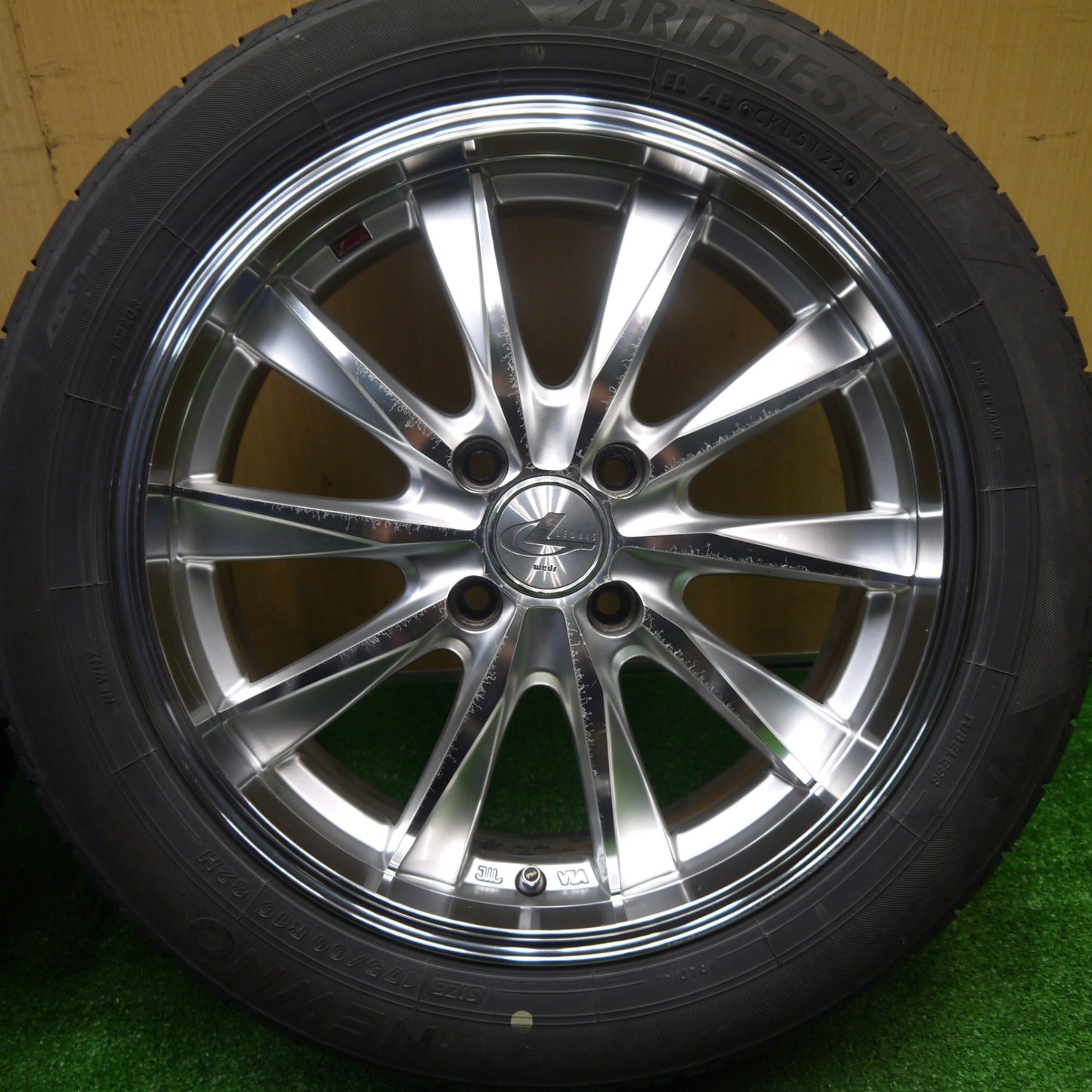 4本価格！24年★LEONIS CX 175/60R16 ブリヂストン NEWNO ニューノ 16インチ レオニス PCD100/4H★5102207Hノ