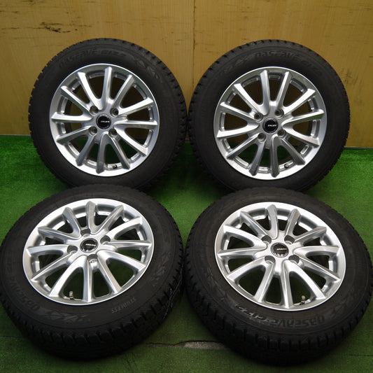 バリ溝！22年！キレイ！ほぼ10分★スタッドレス 165/65R14 トーヨー オブザーブ GIZ2 QRASIZ KOSEI コーセイ 14インチ ハスラー ソリオ 等 PCD100/4H★5043011Hス