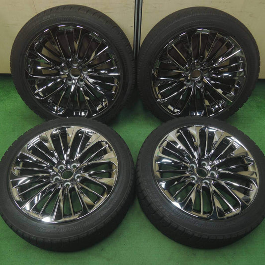 センサー付 バリ溝 21年 9.5分★レクサス LS 純正 OP 245/45R20 スタッドレス ブリヂストン RFT PCD120/5H★4071601SYス