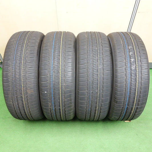 新車外し！26年◎225/55R18 ファルケン ZIEX ZE001A A/S タイヤ 18インチ デリカ D:5 アウトランダー エクストレイル クロストレック 等◎6090602KTノタ