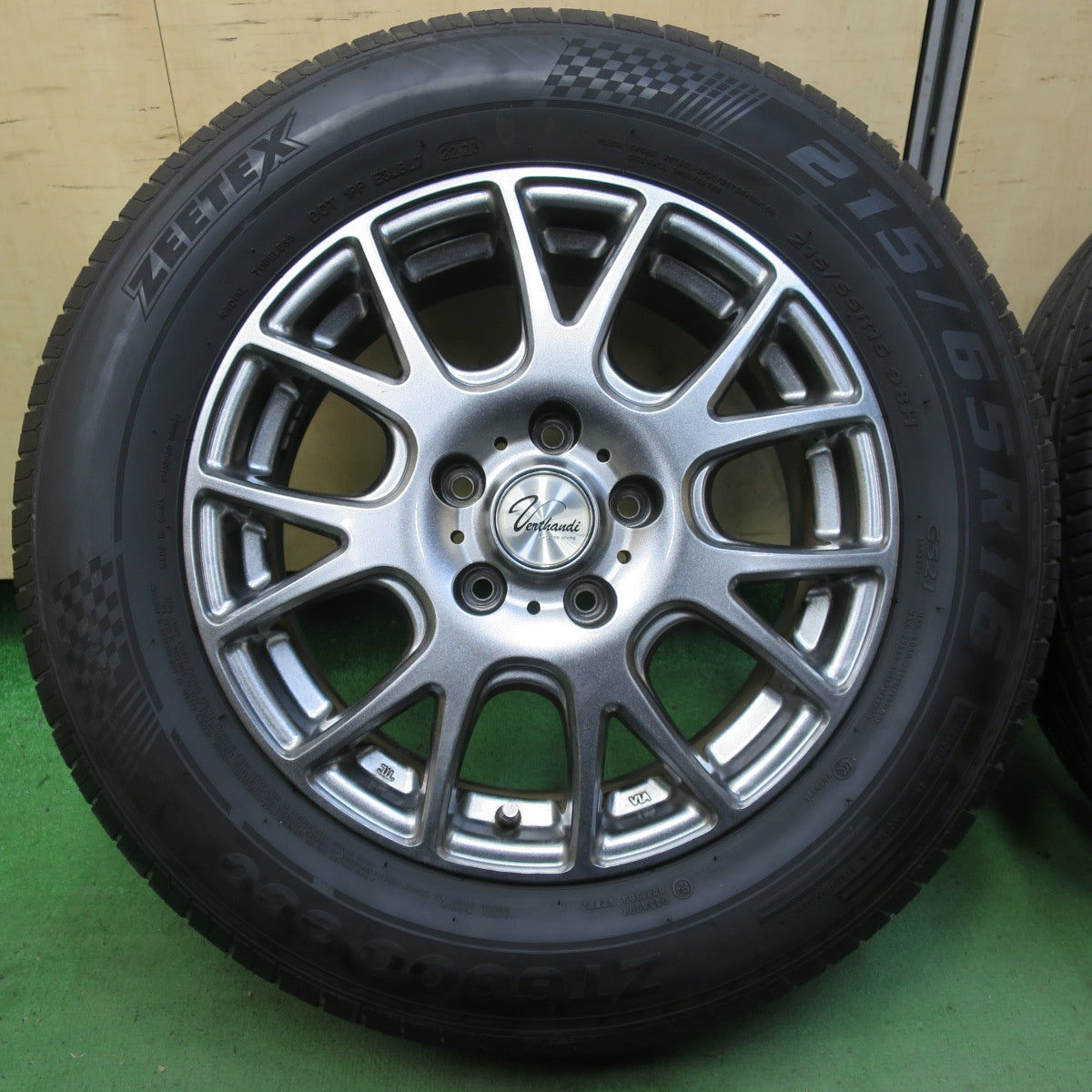 バリ溝！23年！キレイ！8.5分★215/65R16 ジーテックス ZT6000 eco G521 Verthandi ヴェルサンディ ヴェルザンディ 16インチ PCD114.3/5H★5052910イノ