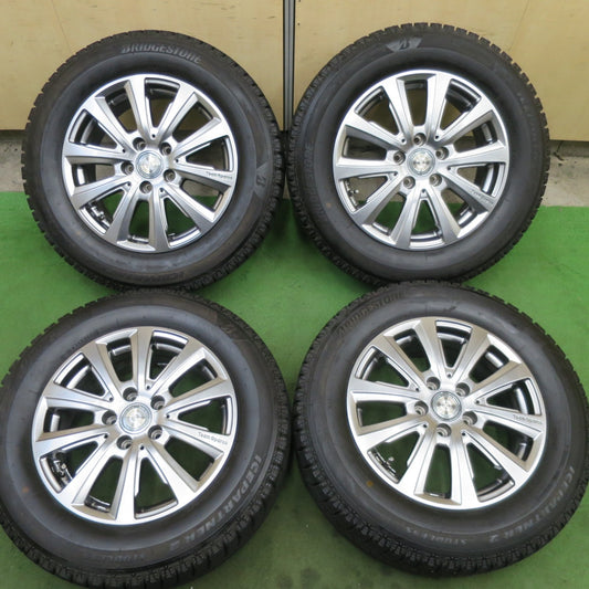 バリ溝！24年！キレイ！ほぼ10分★ワーゲン 等 Team Sparco 215/60R16 スタッドレス ブリヂストン アイスパートナー2 16インチ チームスパルコ PCD112/5H★6042801TTス