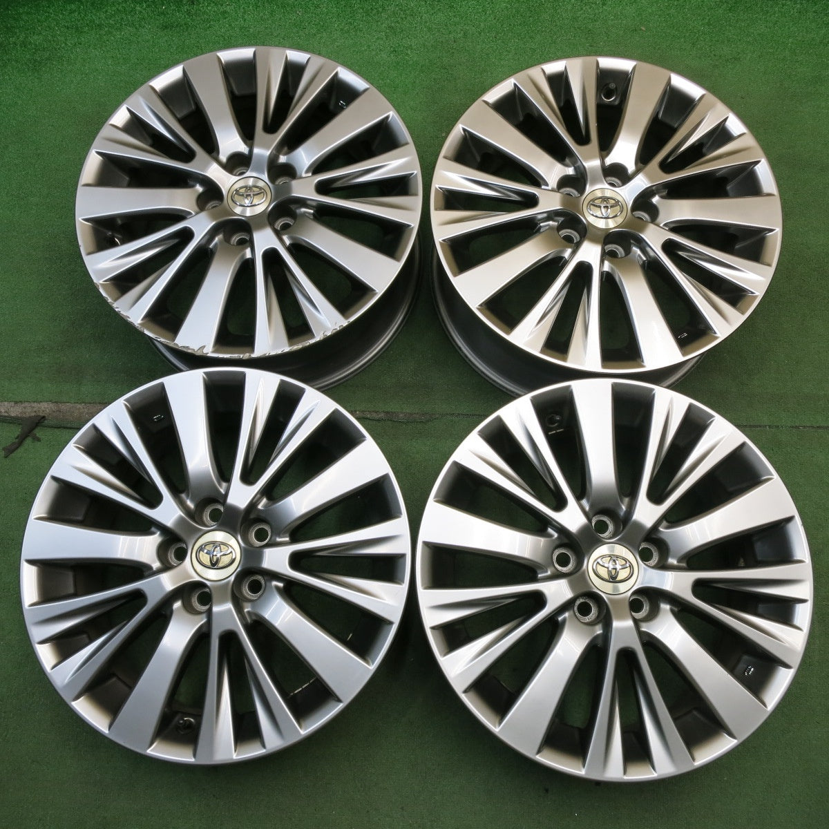 4本価格★トヨタ 20系 ヴェルファイア アルファード 純正 ホイール 18インチ 18×7.5J PCD114.3/5H★6062404HAホ