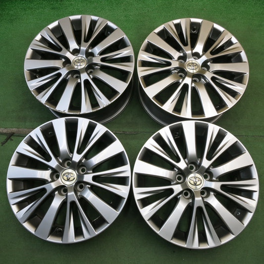 4本価格★トヨタ 20系 ヴェルファイア アルファード 純正 ホイール 18インチ 18×7.5J PCD114.3/5H★6062404HAホ