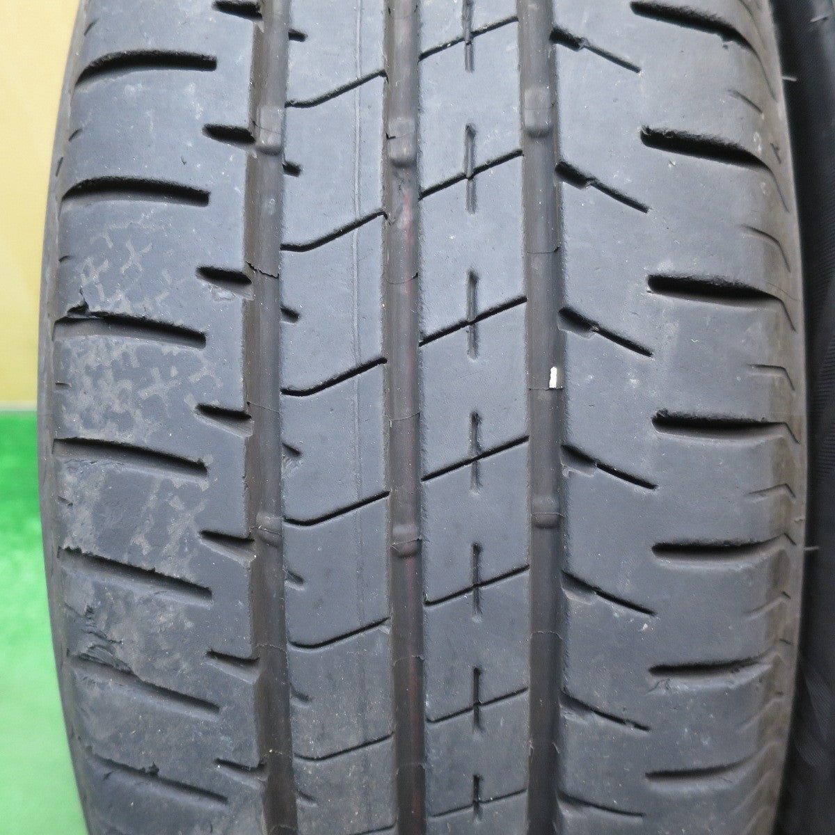 バリ溝！22年！8.5分★175/65R15 ブリヂストン エコピア NH200C スチール ホイール 15インチ PCD100/4H★6022302NJノ