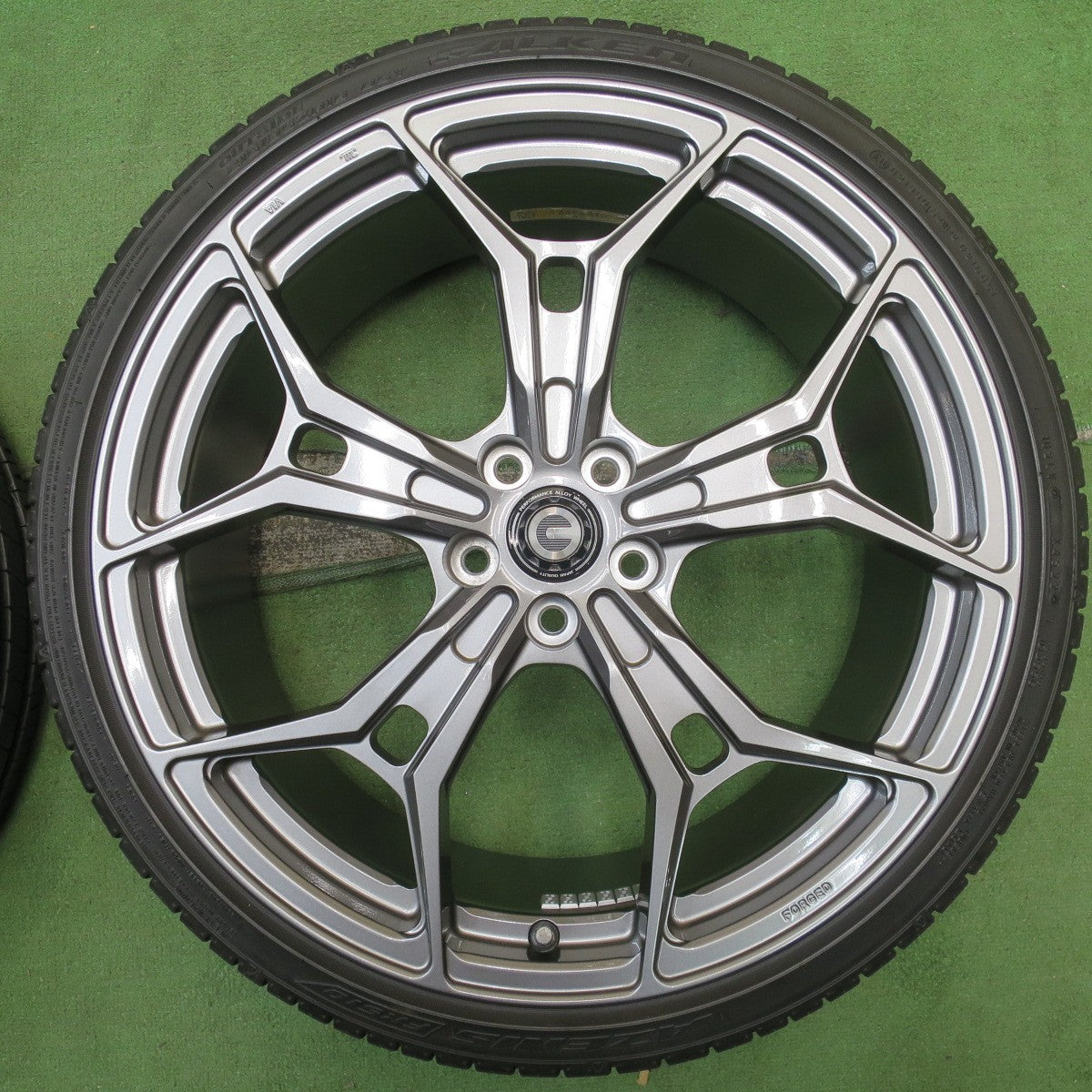 ほぼ未使用！22年！キレイ★トヨタ GR86 スバル BRZ 純正 OP TRD 215/35R19 ファルケン アゼニス FK510 19インチ PCD100/5H★5100101NJノ