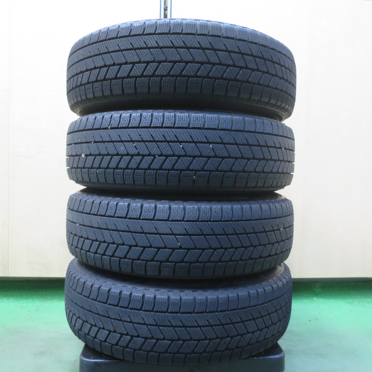 バリ溝！25年！キレイ！ほぼ10分◎スタッドレス 165/70R14 ブリヂストン ブリザック VRX3 ECO FORME エコフォルム 14インチ PCD100/4H◎6092404イス