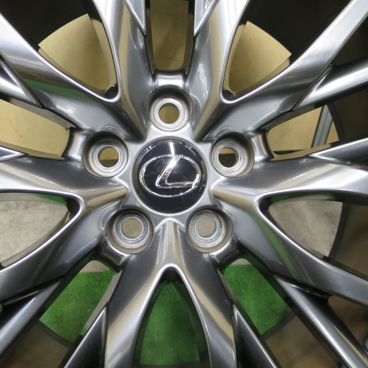 センサー付！キレイ★レクサス RX Fスポーツ 純正 ホイール 20インチ 20×8J PCD114.3/5H★6060902NGホ