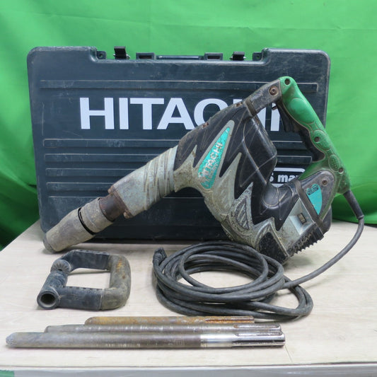 [送料無料] 付属品付き☆日立 ハンマ H60MRV 電動 工具 電動 ハンマー ドリル 100V HITACHI☆