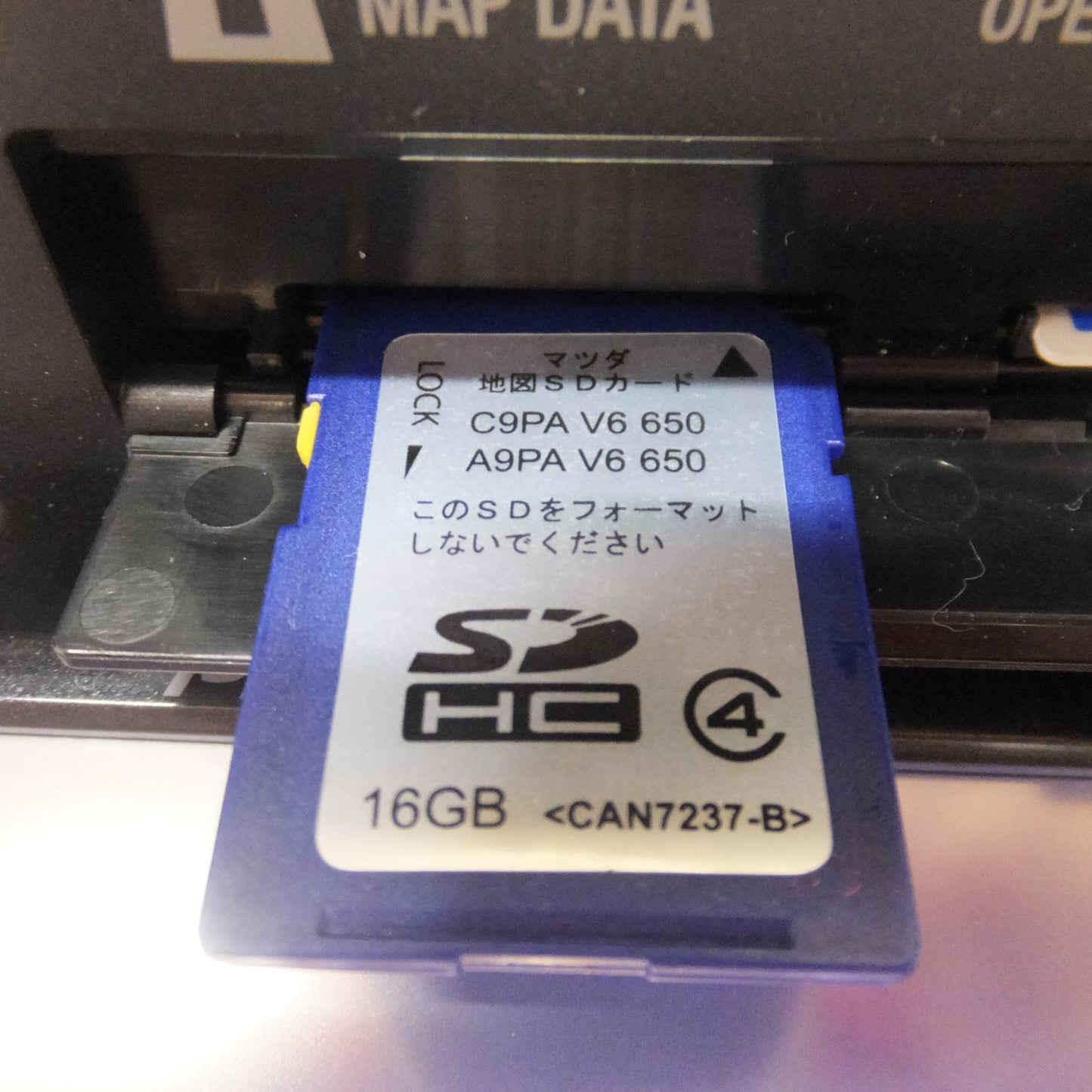 [送料無料] ★パイオニア製 マツダ 純正 カーナビ メモリーナビ CA9PA　C9PA V6 650　A9PA V6 650　NVF-0638ZM[17]★