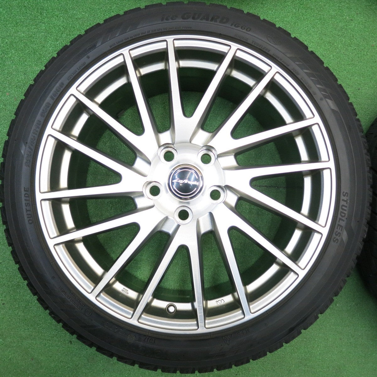 4本価格★スタッドレス 225/45R18 ヨコハマ アイスガード iG60 Lefinada MOTION1 レフィナーダ モーション1 18インチ PCD114.3/5H★5122505HAス