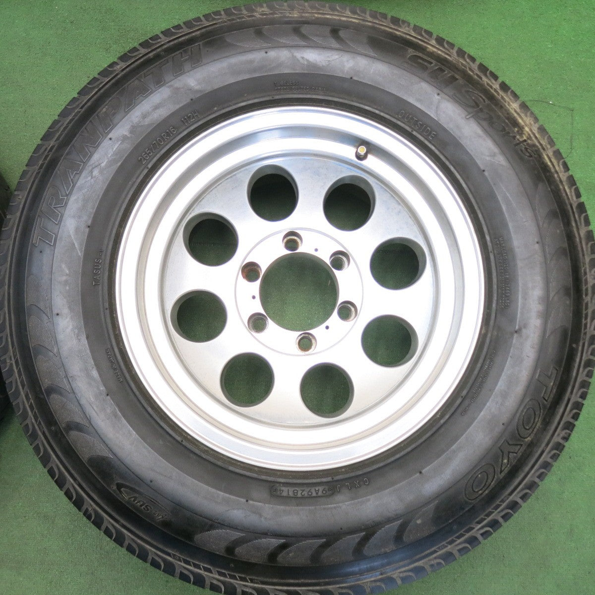 4本価格◎ミッキートンプソン MT-058 265/70R16 トーヨー トランパス SU Sports 16インチ PCD139.7/6H◎6061411HAノ