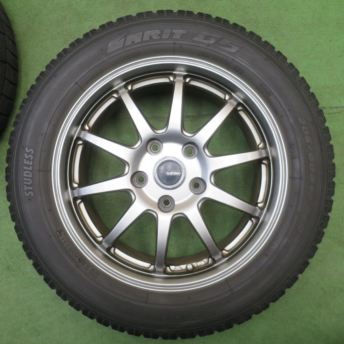 4本価格◎スタッドレス 205/60R16 トーヨー ガリット G5 G-SPEED Gスピード 16インチ PCD114.3/5H◎6062302NJス