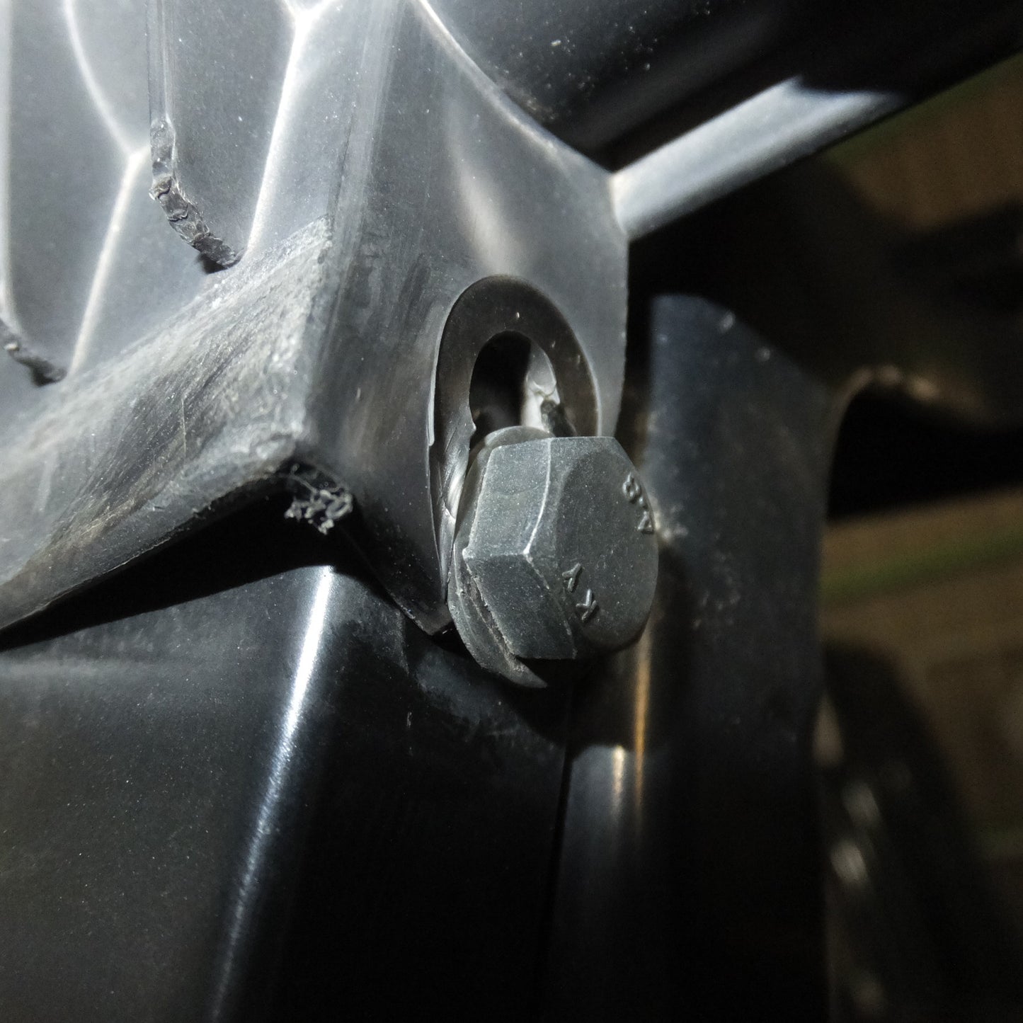 【岐阜発 直接引取限定】現状品★精興工業 TUFREQ ルーフキャリア 8本脚　トヨタ タウンエース 5BF-S403M 着用品　最大荷重 50kg★