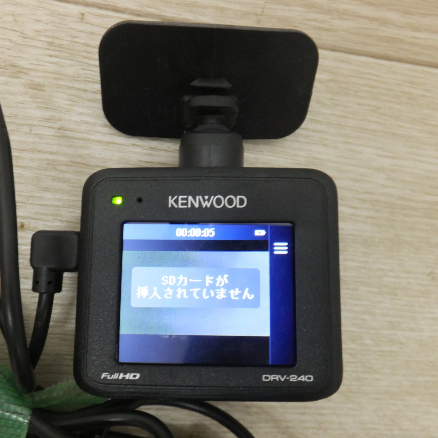 [送料無料] ★ケンウッド KENWOOD ドライブレコーダー DRV-240　SDカードなし(46★