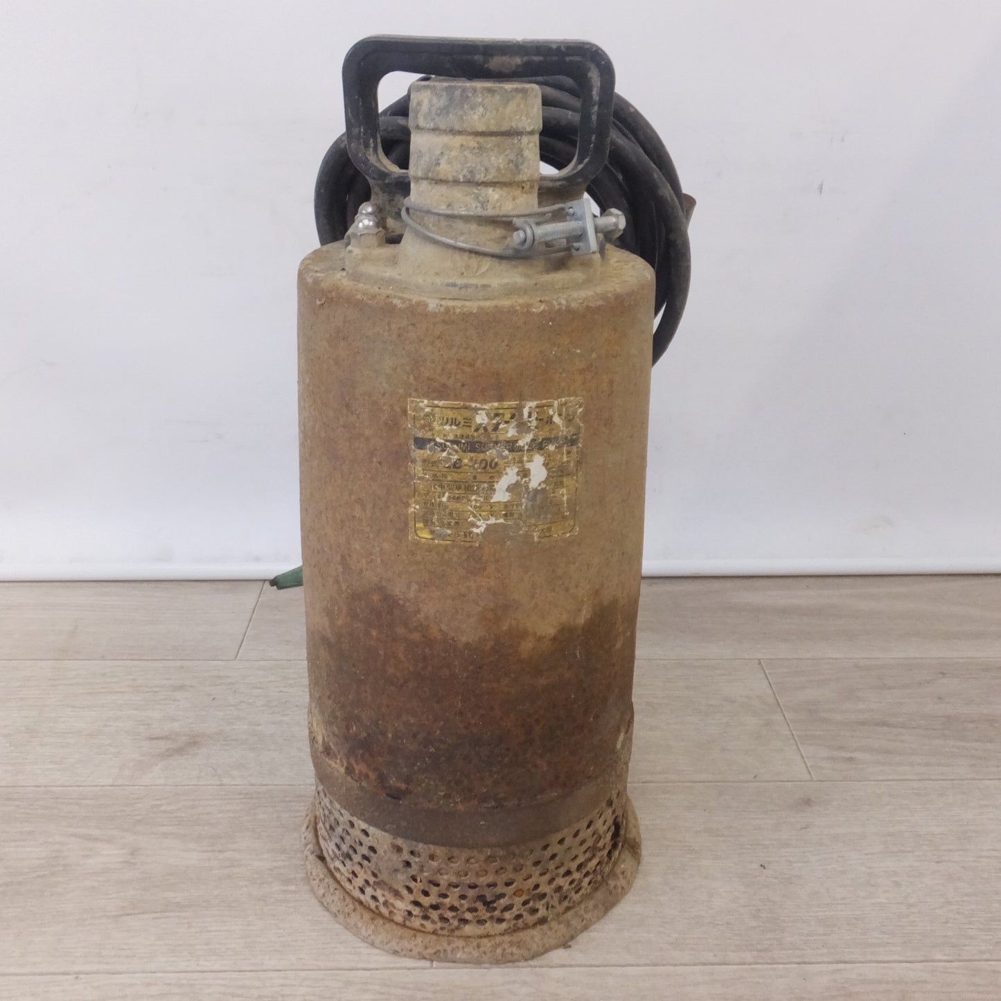 [送料無料] 現状品★鶴見製作所 ツルミ スターベビーポンプ LB-400　口径 50mm 全揚程 8m　100V 580W 60Hz★