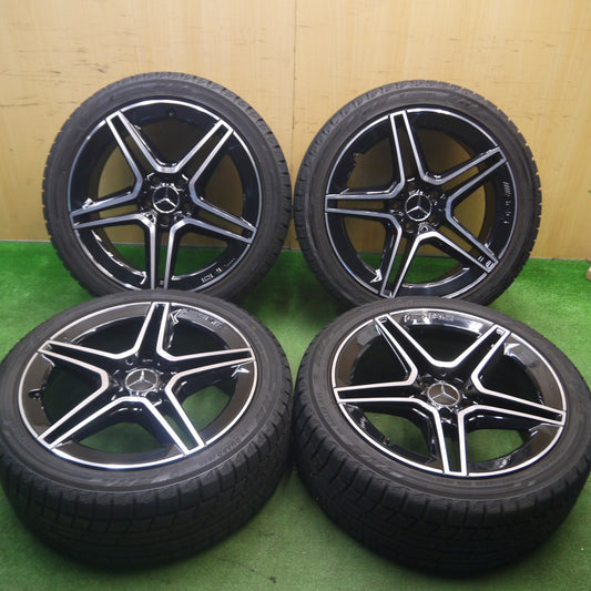 [送料無料] バリ溝！キレイ！8.5分★ベンツ W257 CLSクラス 純正 AMG 245/40R19 スタッドレス ヨコハマ アイスガード iG60 19インチ PCD112/5H★5021906Hス