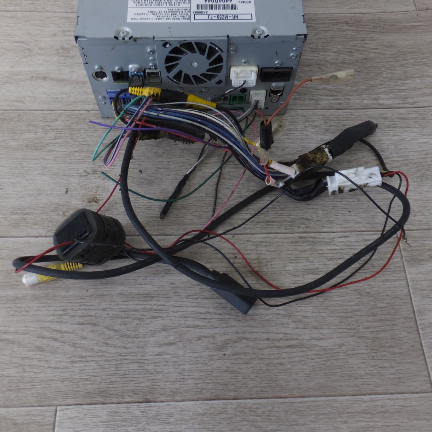 [送料無料] ★三菱製 スバル 純正 三菱カーナビゲーションシステム DIATONE SOUND.NAVI NR-MZ80-FJ(15)★