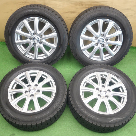 ほぼ未使用！25年！キレイ◎スタッドレス 215/60R16 ダンロップ ウインターマックス WM02 JOKER ジョーカー 16インチ PCD114.3/5H◎6060101KTス