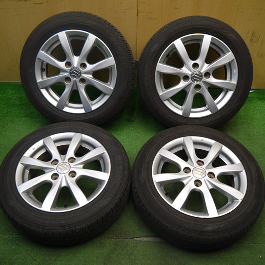4本価格！24年★スズキ ワゴンR 純正 155/65R14 ダンロップ EC202 14インチ PCD100/4H★5033108Hノ
