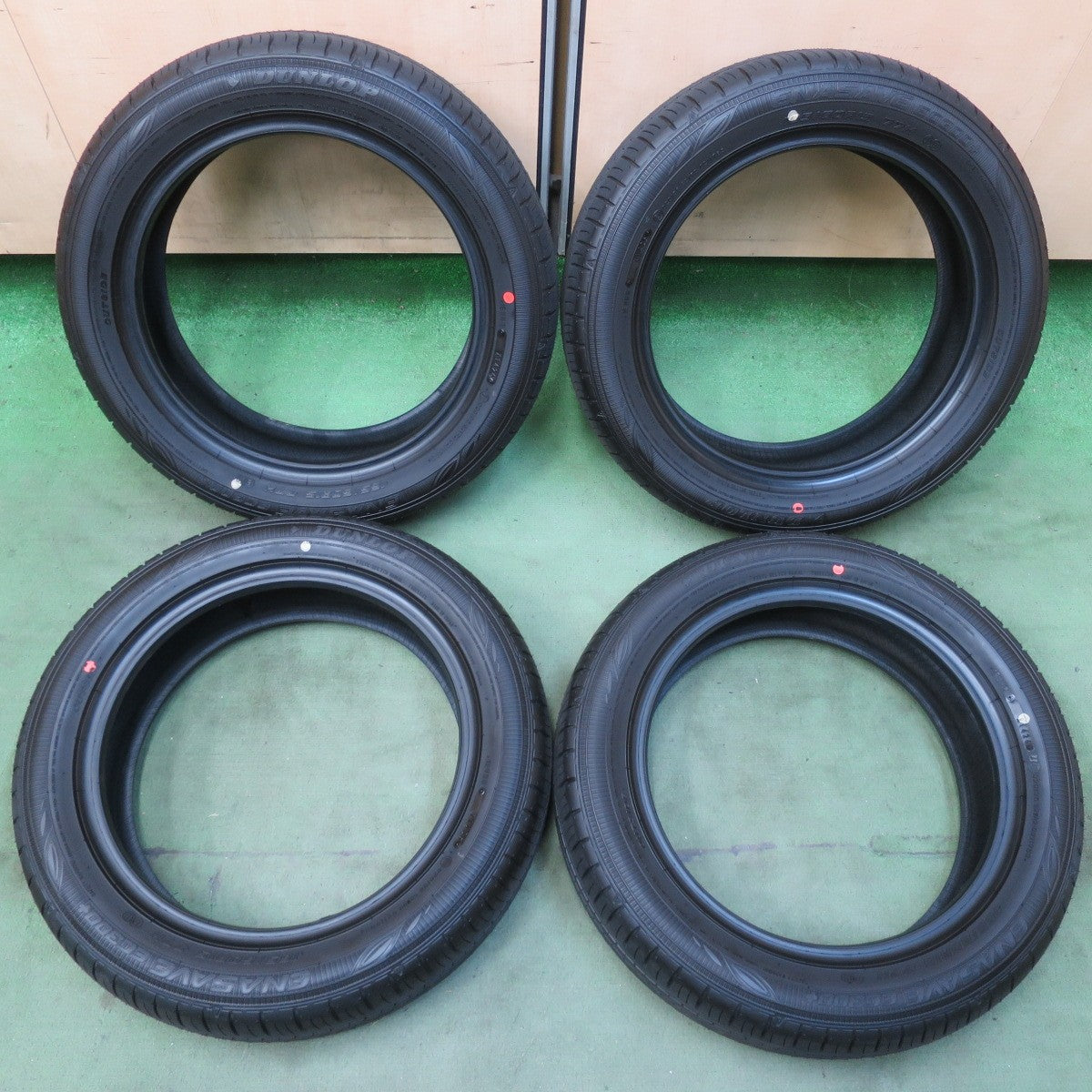 新車外し！26年★165/60R15 ダンロップ エナセーブ EC300+ タイヤ 15インチ ハスラー キャスト アクティバ ソリオ 等★6062404イノタ