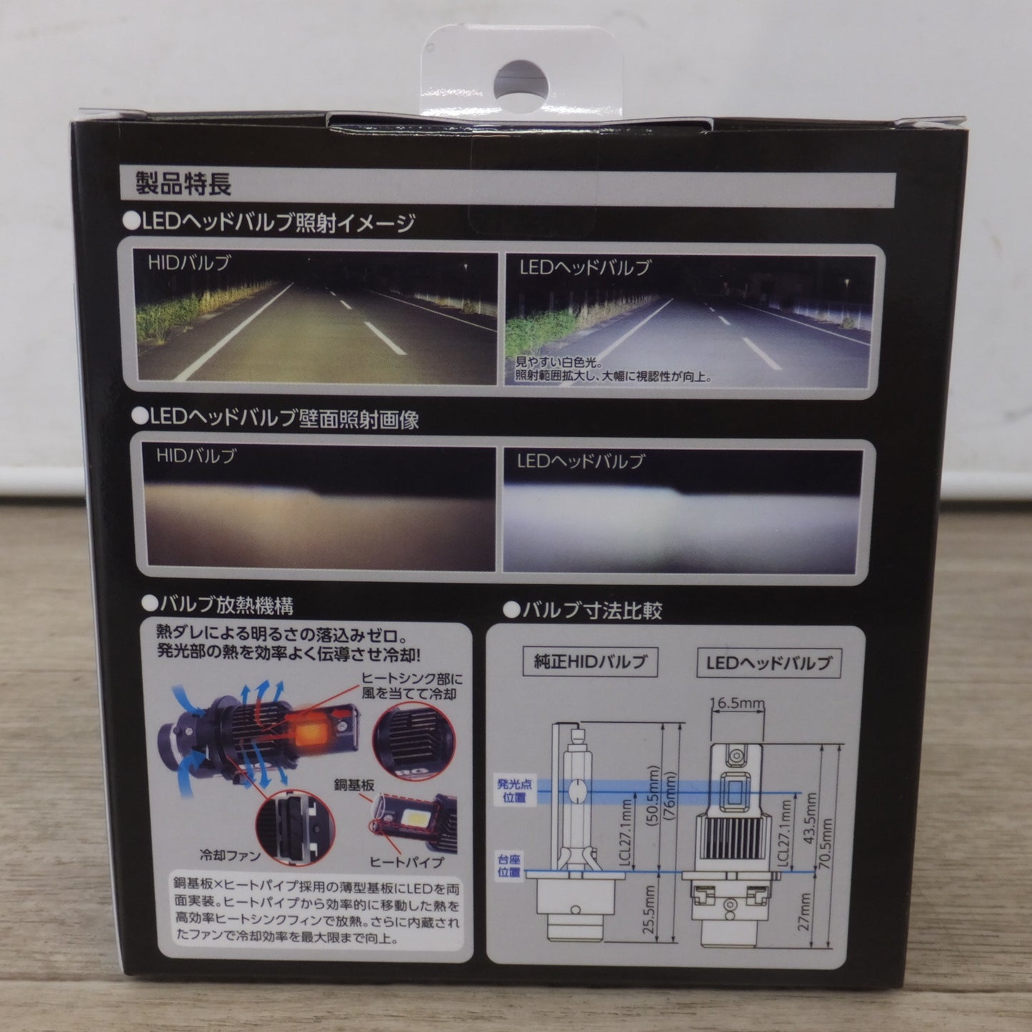 [送料無料] 未使用★辰巳屋興業 RACING GEAR D2R 純正HID交換用LEDヘッドバルブ RGH-P913 2個入り　6000K 10000ルーメン★