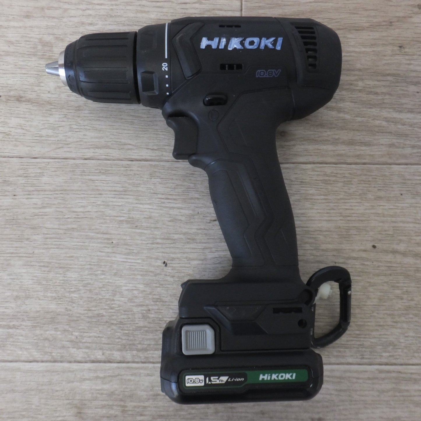 [送料無料] キレイ★ハイコーキ HiKOKI 10mm コードレスドライバドリル FDS12DAL　蓄電池 BSL1215　セット★