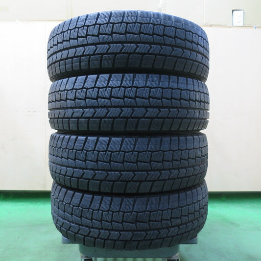 バリ溝！21年！9.5分★スタッドレス 185/65R15 ダンロップ ウインターマックス WM02 15インチ シエンタ ノート アクア フリード ヤリス等★5012404イスタ