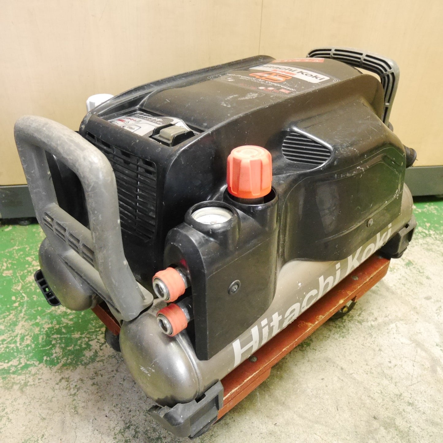 [送料無料] ☆日立 高圧 一般圧 エア コンプレッサ EC1445H エアー ツール 工具 コンプレッサー HITACHI 100V☆