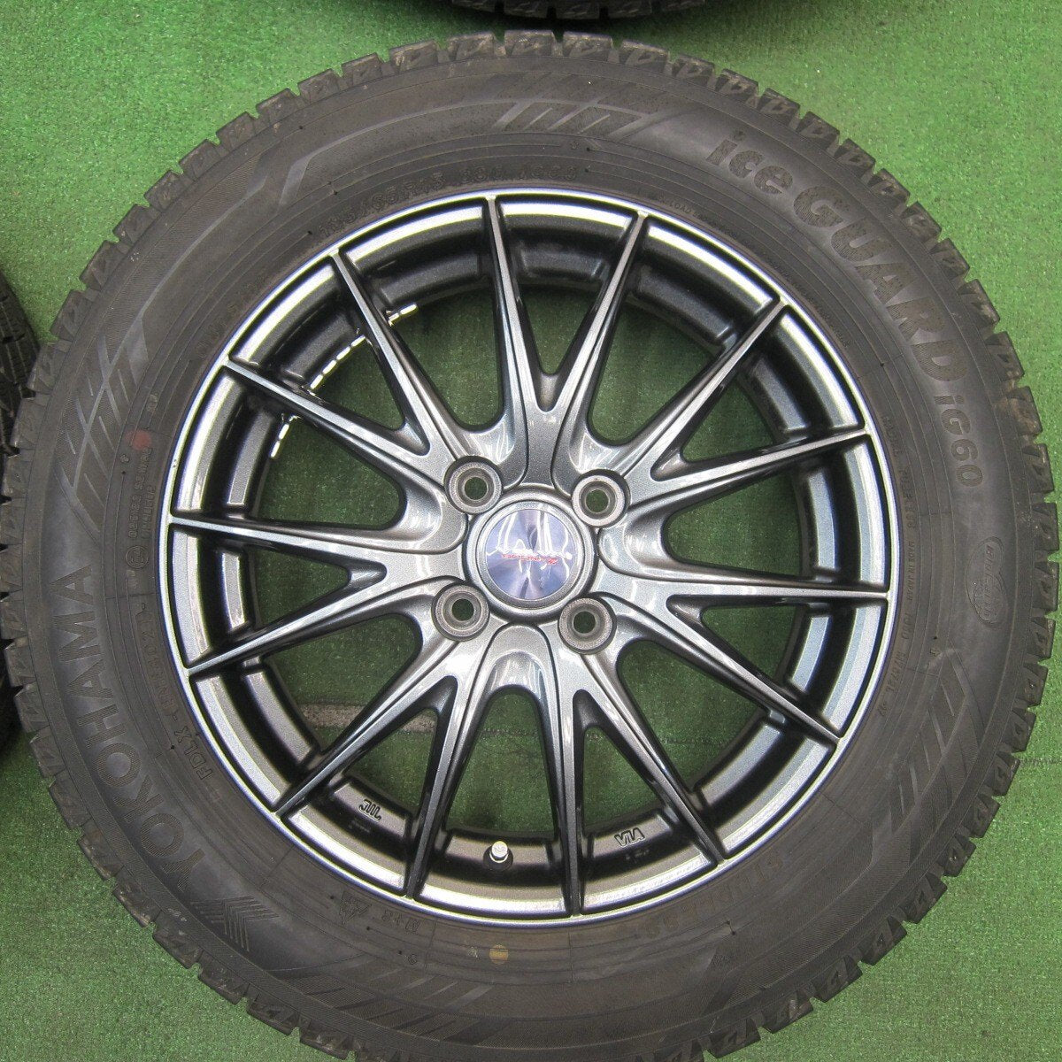 バリ溝！21年！9.5分★スタッドレス 185/65R15 ヨコハマ アイスガード iG60 VELVA SPORTZ ヴェルヴァ スポーツ 15インチ PCD100/4H★5031401TNス