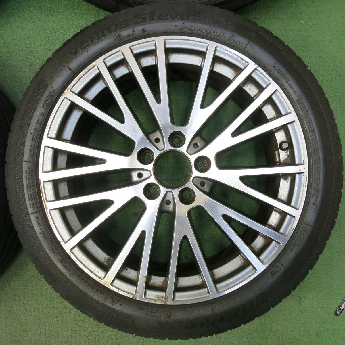 4本価格★ベンツ Aクラス W177 純正 225/45R18 ハンコック VENTUS S1 evo2 18インチ PCD112/5H★5082004SKノ