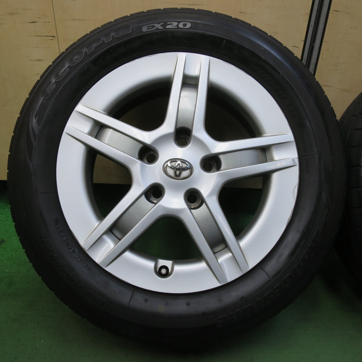 4本価格★トヨタ SAI 純正 205/60R16 ブリヂストン エコピア EX20 サフィーロ SF5000 16インチ PCD114.3/5H★5101902IMノ