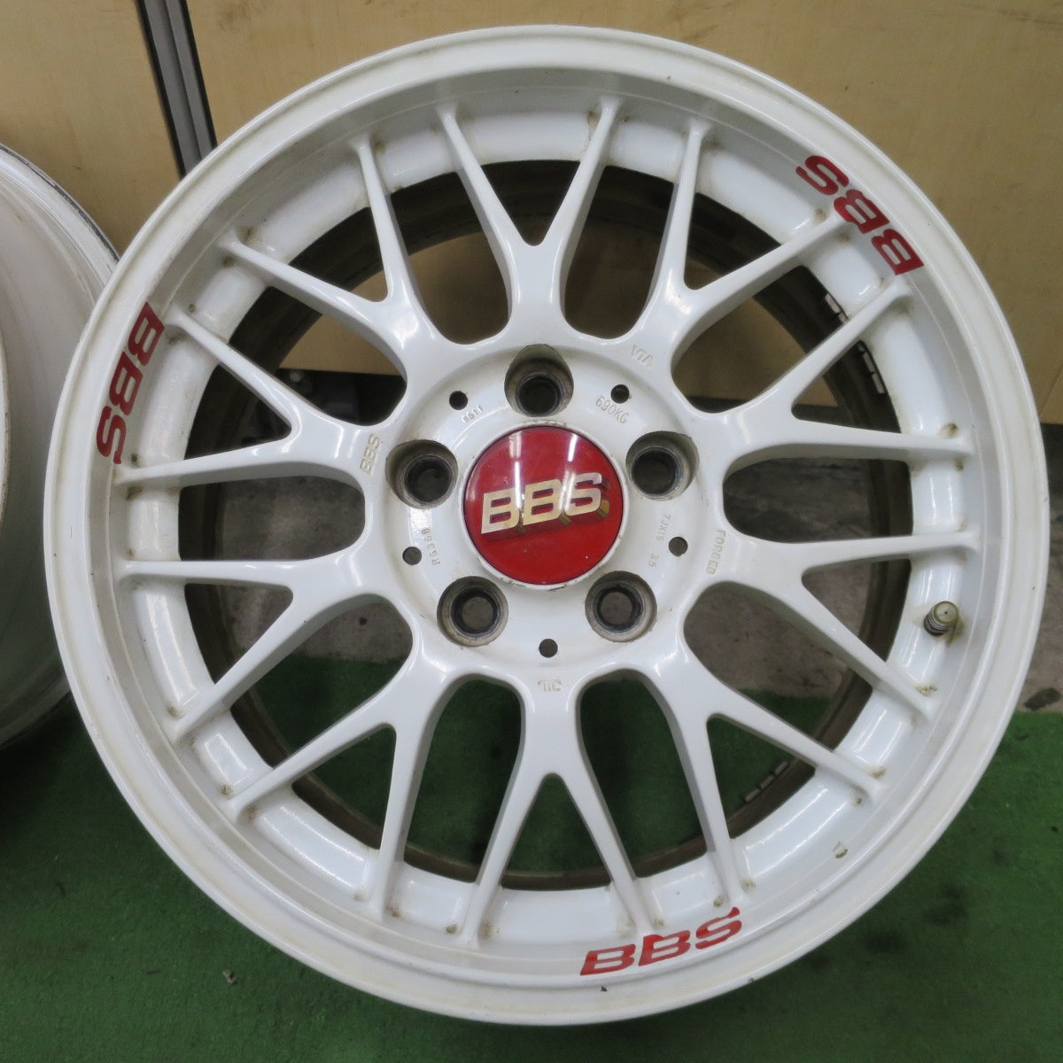 4本価格★BBS RG368 16インチ ホイール 16×7J PCD114.3/5H★6062902NGホ