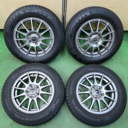 バリ溝！21年！キレイ！8.5分★スタッドレス 195/65R15 ブリヂストン ブリザック XG02 ダンロップ ウインターマックス WM02 La-Strada Tiradoγ 阿部商会 PCD114.3/5H★5011808イス