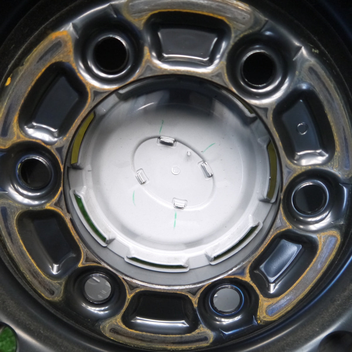 キレイ◎トヨタ 200系 ハイエース 純正 スチール ホイール 15インチ 15×6J PCD139.7/6H◎6092509Hホ