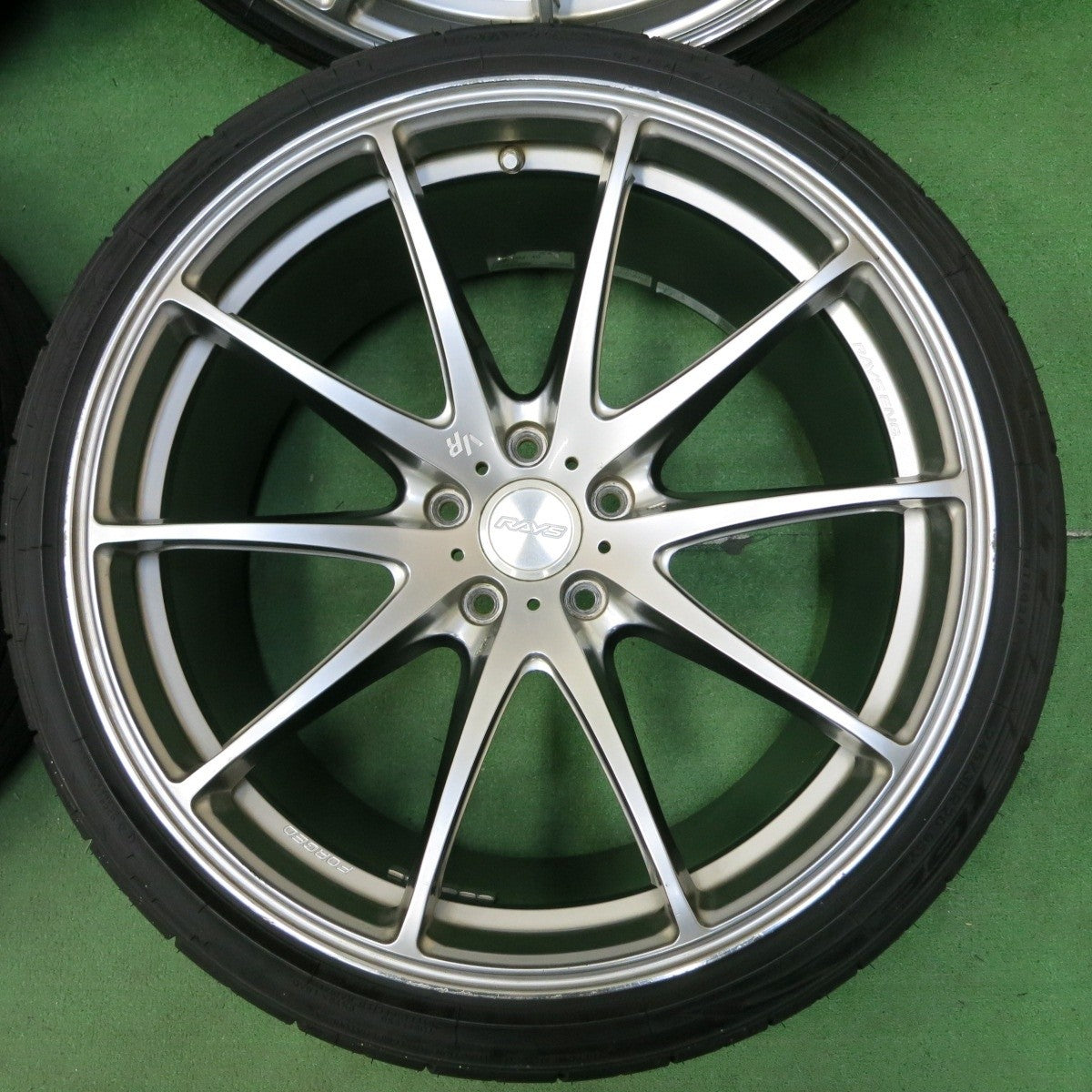 バリ溝 22年 9分★RAYS VOLK RACING G25 Limited Edition 225/35R20 245/35R20 ニットー NT555 G2 レイズ 114.3/5H★4082006SYノ