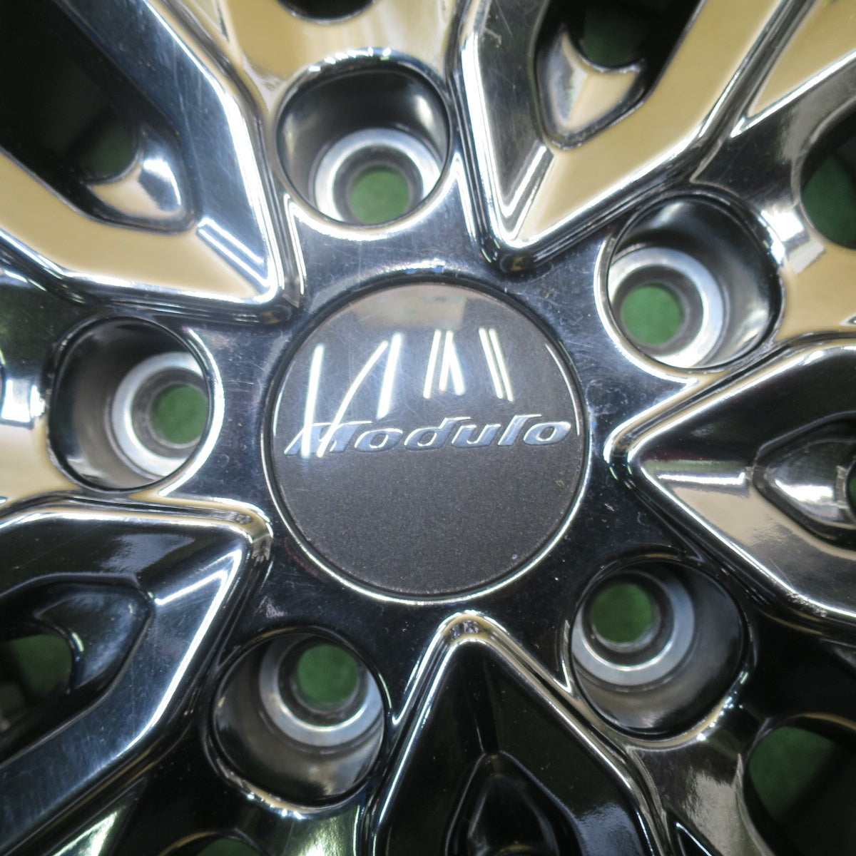 バリ溝！24年！キレイ！9.5分★ホンダ ステップワゴン 純正 Modulo 215/65R16 スタッドレス ブリヂストン ブリザック VRX3 モデューロ 16インチ PCD114.3/5H★5111805NJス