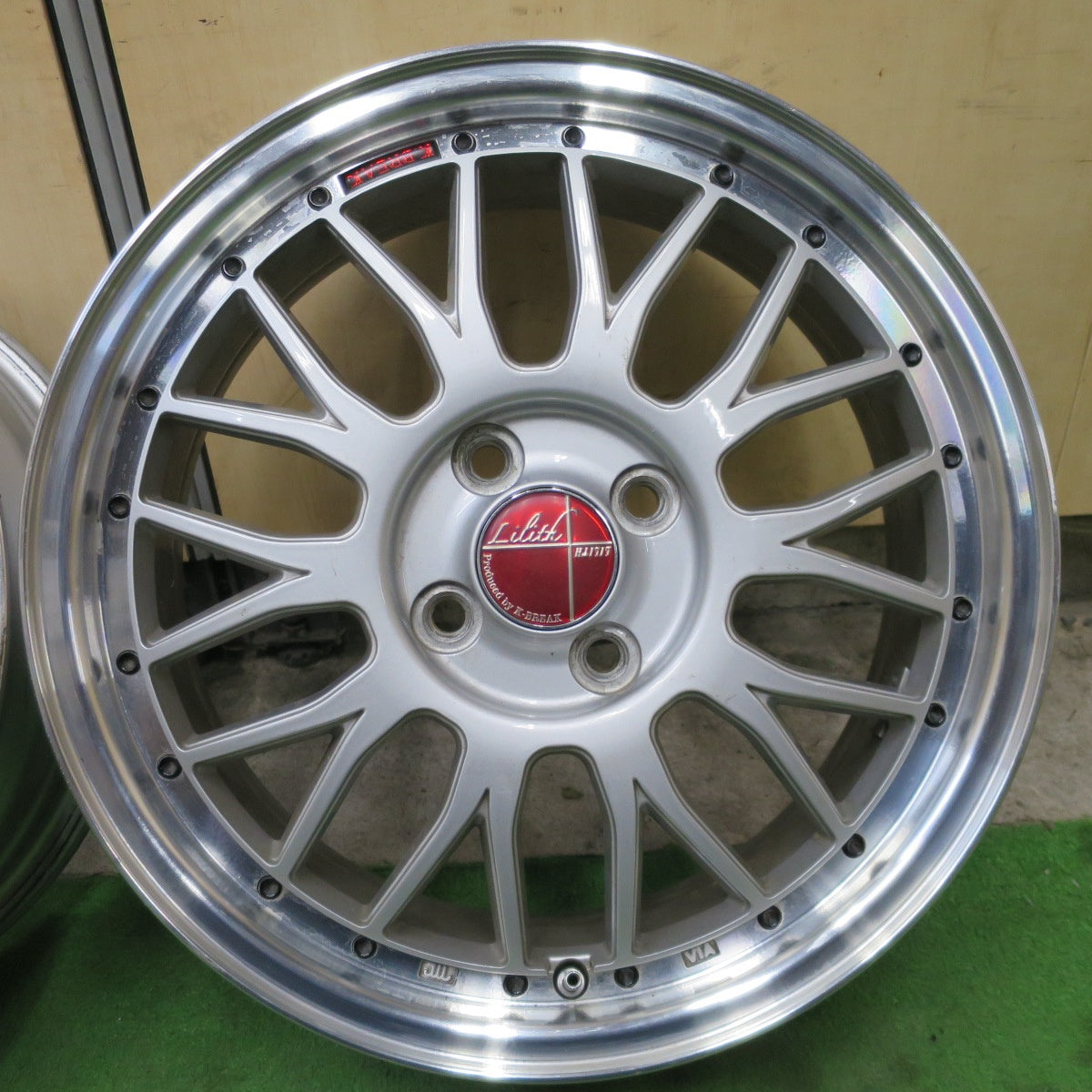 2本価格◎K-BREAK LILITH ケイブレイク リリス 16インチ ホイール 16×5.5JJ PCD100/4H◎6092502NGホ