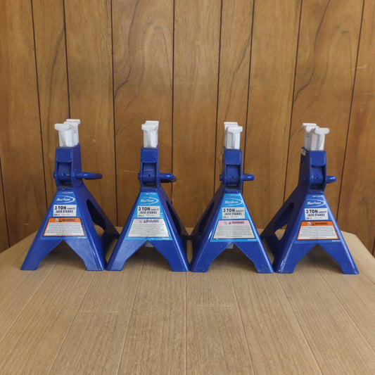 [送料無料] ★スナップオン Snap-on ブルーポイント Blue-Point ジャッキスタンド #YA874BP 3ton　4点 セット★