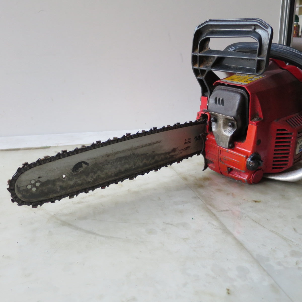 [送料無料] ◆ゼノア エンジン チェンソー G370AV 切断機 工具 チェーンソー 軽量 ZENOAH ジャンク品◆