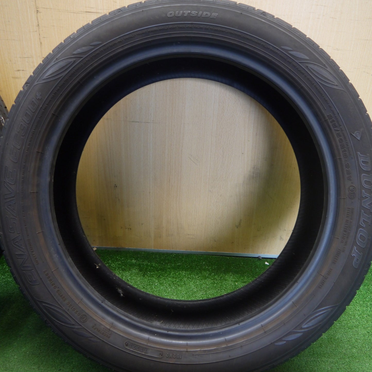 4本価格★215/50R18 ダンロップ エナセーブ EC300+ タイヤ 18インチ ヤリスクロス CX-3 オデッセイ 等★6050804Hノタ