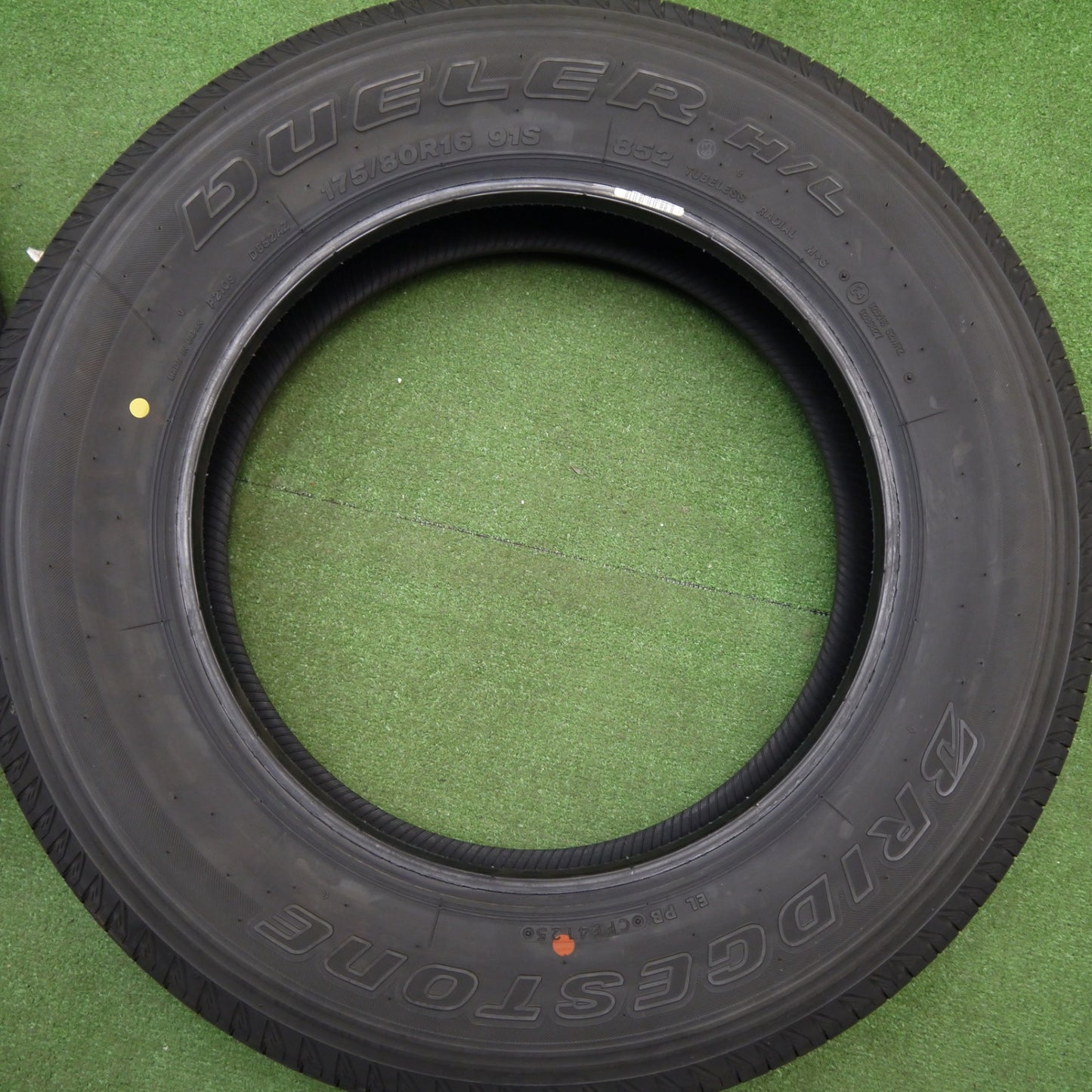 新車外し！25年★ジムニー 等 175/80R16 ブリヂストン デューラー H/L 852 タイヤ 16インチ★5121201Hノタ