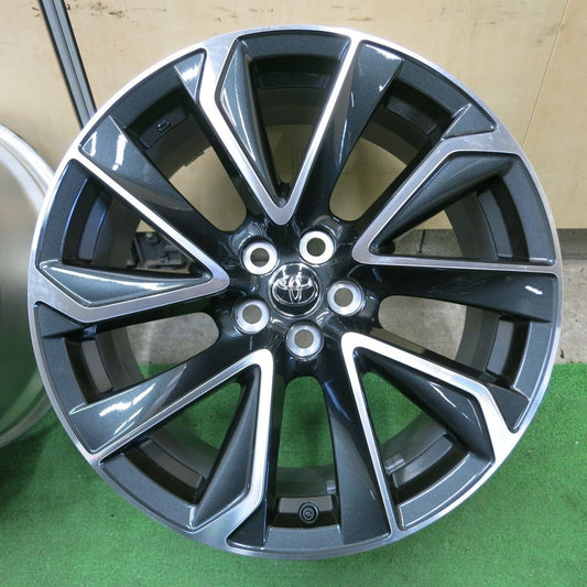 新車外し！1本★トヨタ カローラ スポーツ GZ 純正 ENKEI ホイール 18インチ 18×8J エンケイ PCD100/5H★4090702ナホ(1)