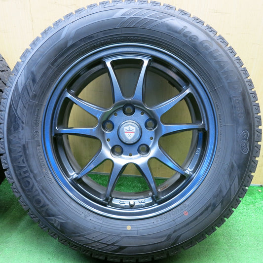 バリ溝!23年!キレイ!9.5分以上◎スタッドレス 215/65R16 ヨコハマ アイスガード iG60 ESTROSA EST-5T エステローザ 16インチ PCD114.3/5H◎6092404HAス
