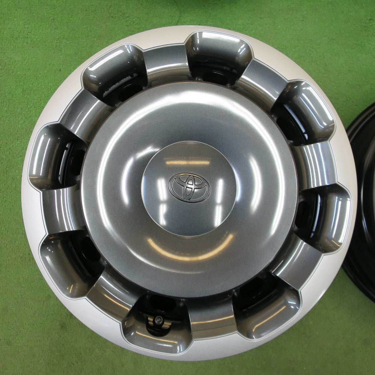 新車外し★トヨタ 10系 シエンタ Zグレード 純正 スチール ホイール 15インチ 15×5.5J PCD100/5H★6061202NGホ