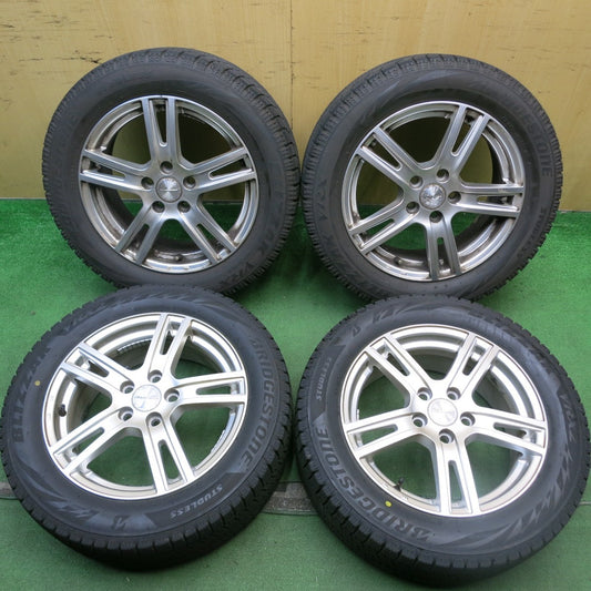 バリ溝！9分★ボルボ 等 EuroPremium GENT 阿部商会 205/55R16 スタッドレス ブリヂストン ブリザック VRX2 VRX ユーロプレミアム ゲント PCD108/5H★5070107HAス